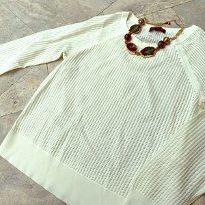 Rag and Bone perforated sweater